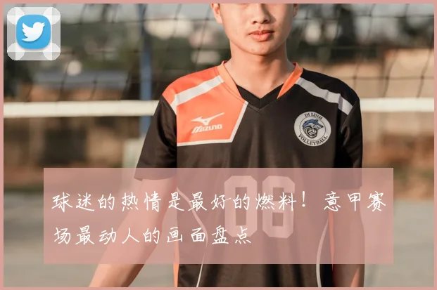 球迷的热情是最好的燃料!意甲赛场最动人的画面盘点